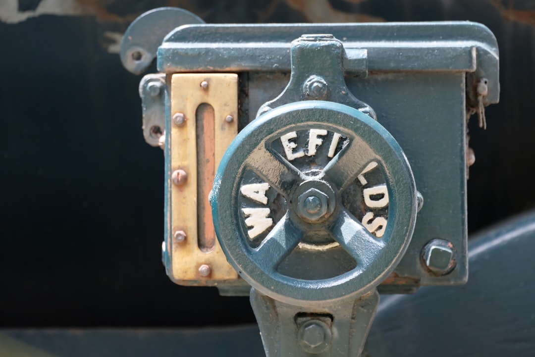 magnetic coaster brakes - a close-up of a metal object