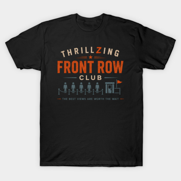ThrillZing Front Row Club front design