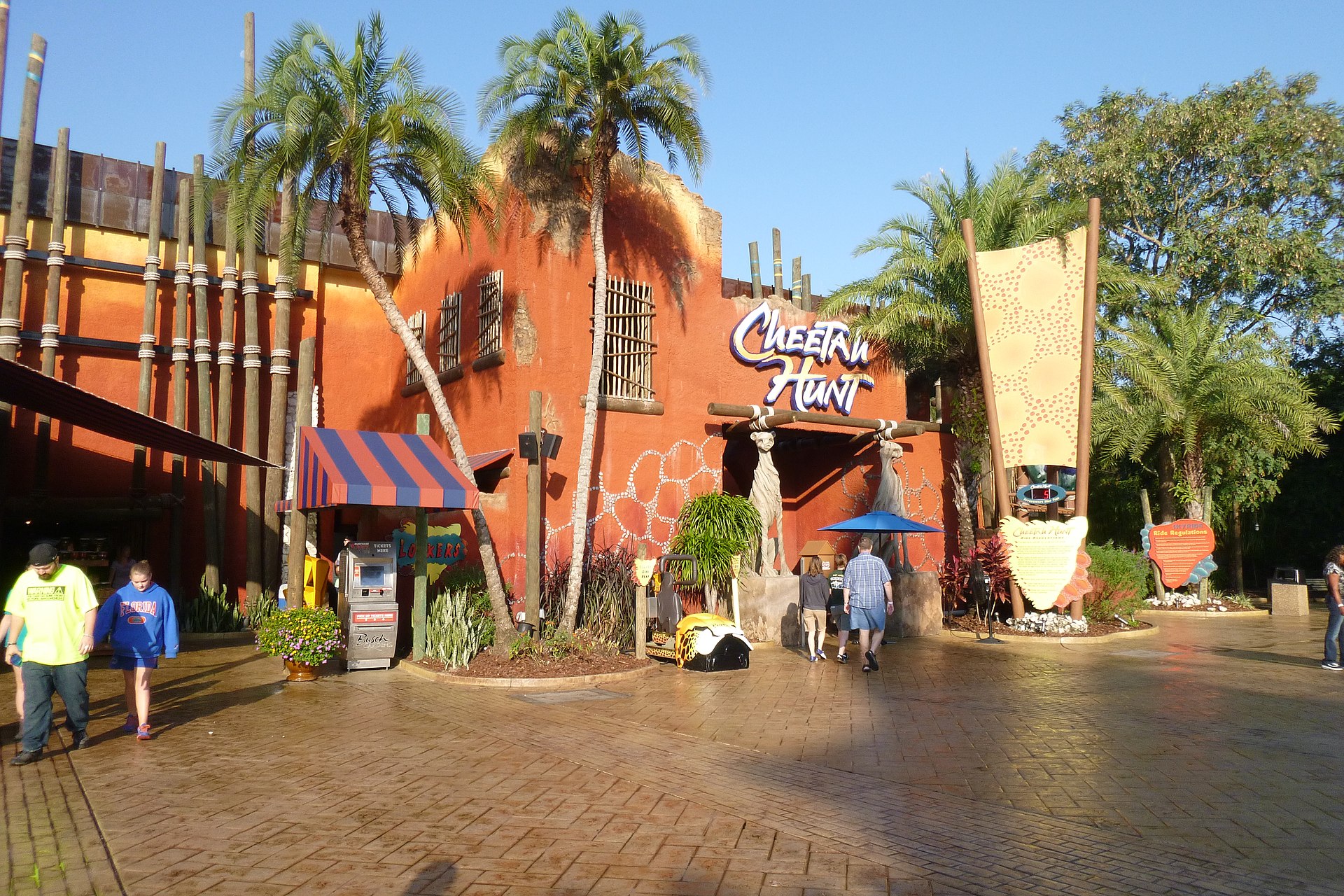 Cheetah Hunt at Busch Gardens Tampa Bay