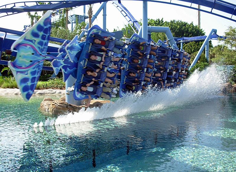 Manta at SeaWorld Orlando