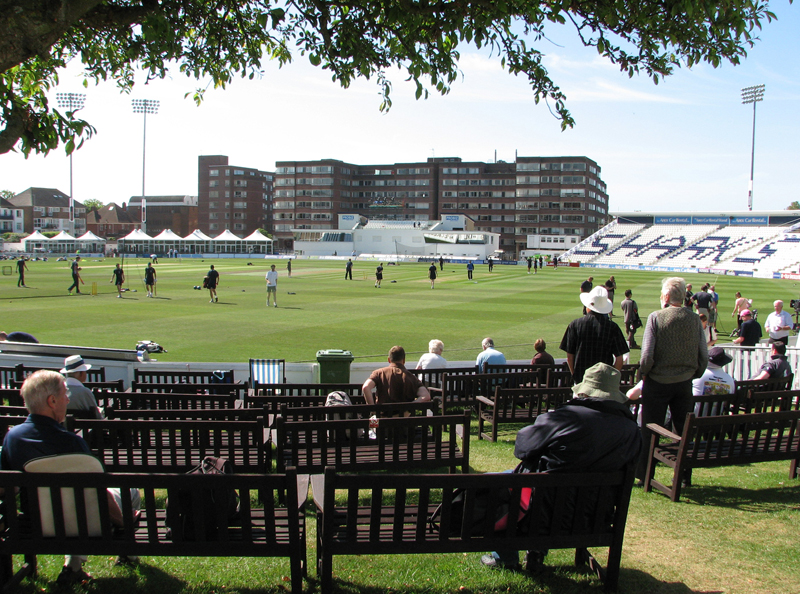 The County Cricket Ground at Hove, home of Sussex County Cricket Club