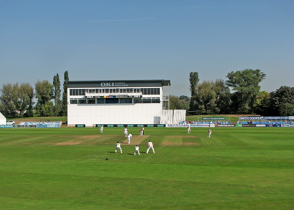 The County Ground in Derby, home of Derbyshire County Cricket Club
