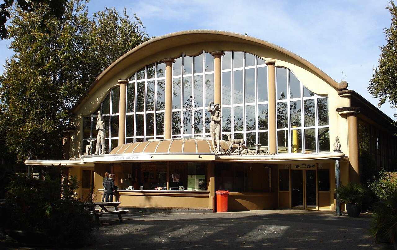 Riviérahal building at Diergaarde Blijdorp Rotterdam