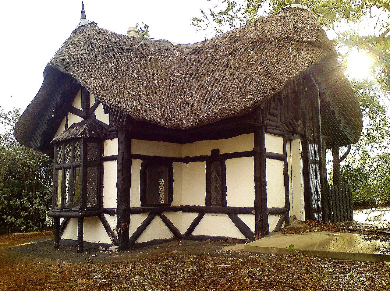 Original 1833 entrance lodge at Dublin Zoo