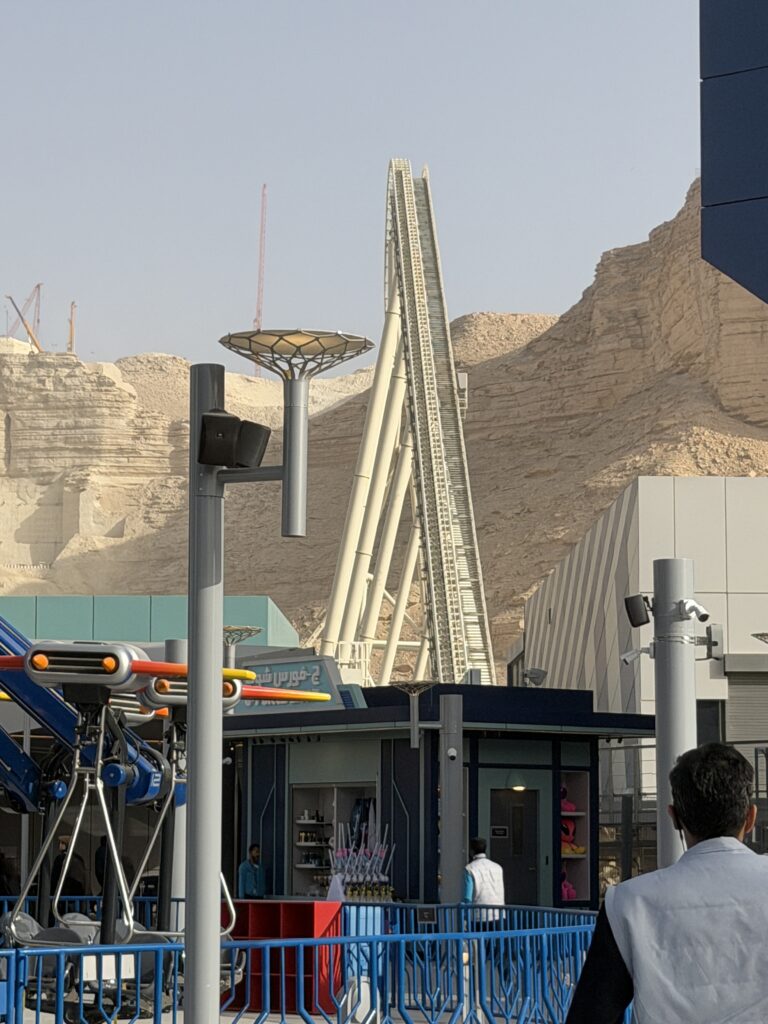 Falcon's Flight at Six Flags Qiddiya City