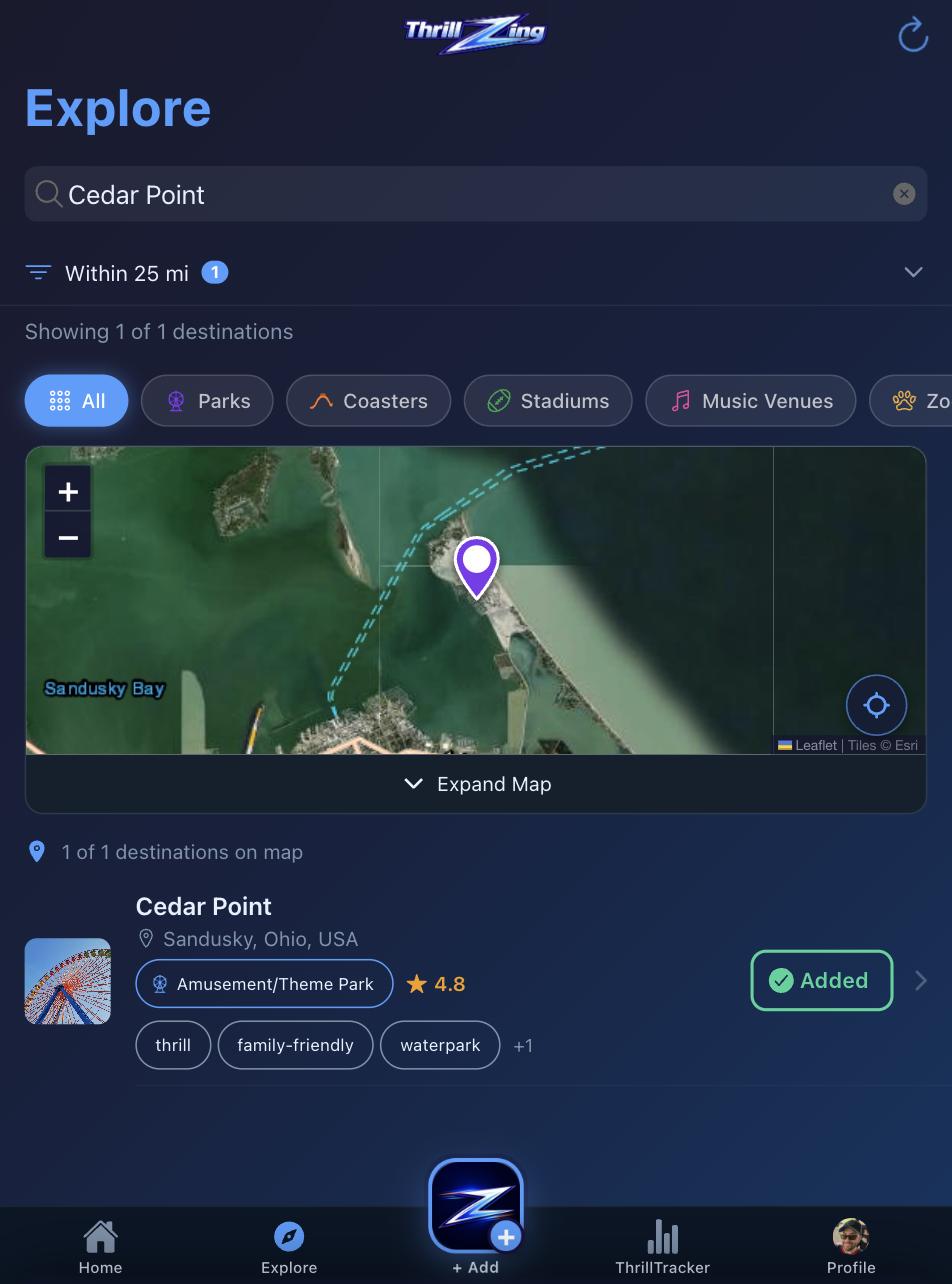 Explore the map