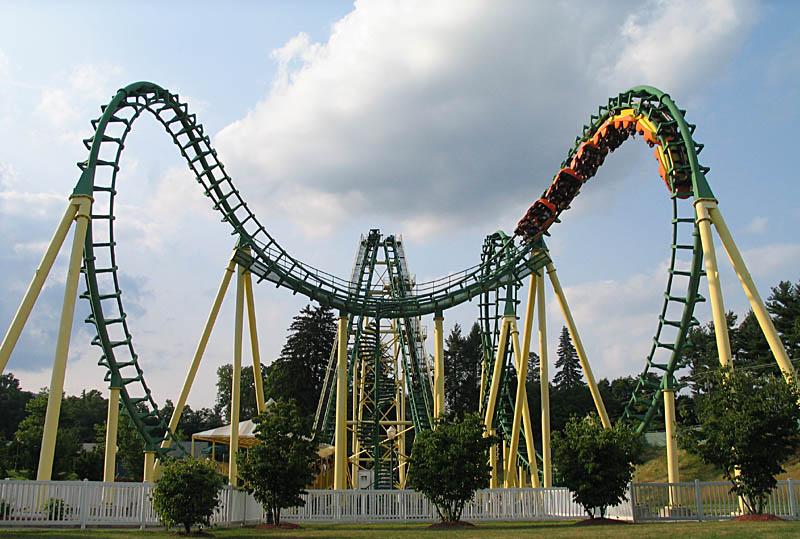Zoomerang Vekoma Boomerang roller coaster at Lake Compounce