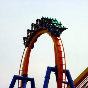 Talon inverted roller coaster at Dorney Park