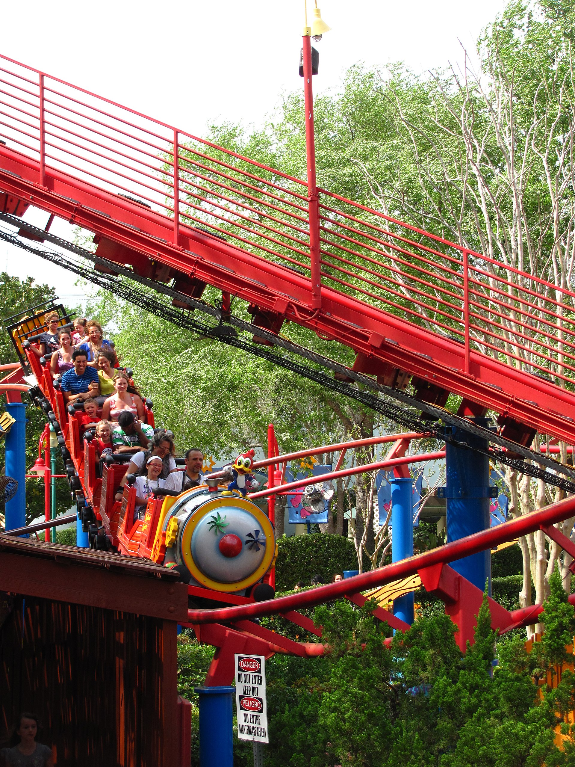 Woody Woodpecker's Nuthouse Coaster