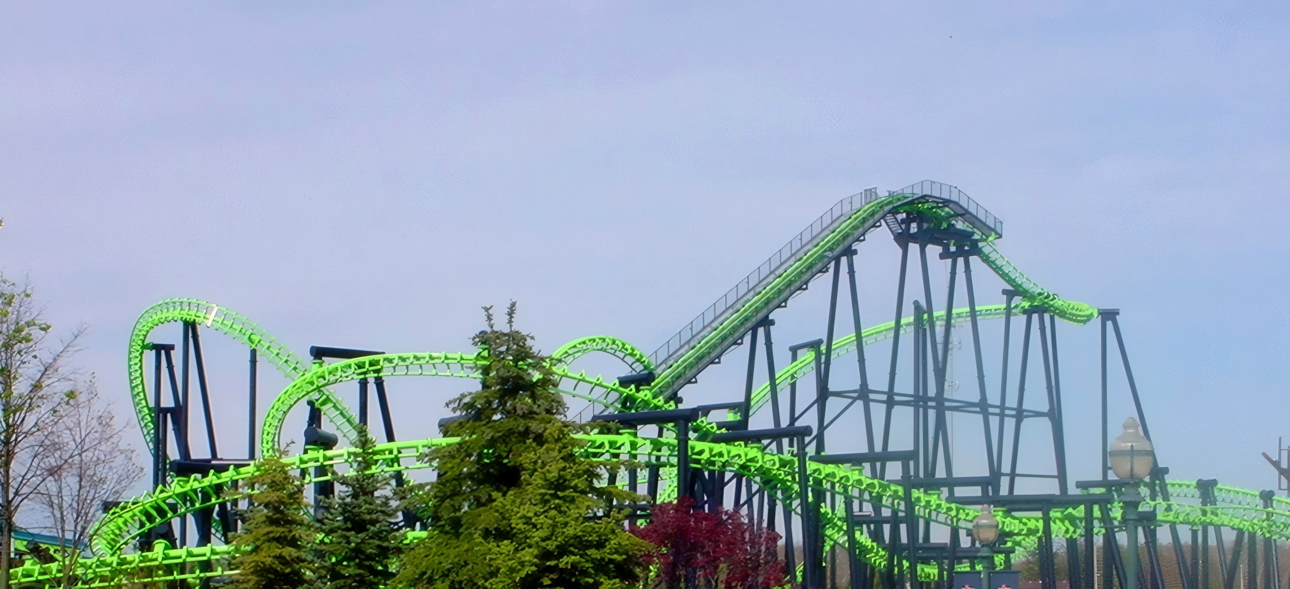 X-Flight's full layout in a wide view, May 2002