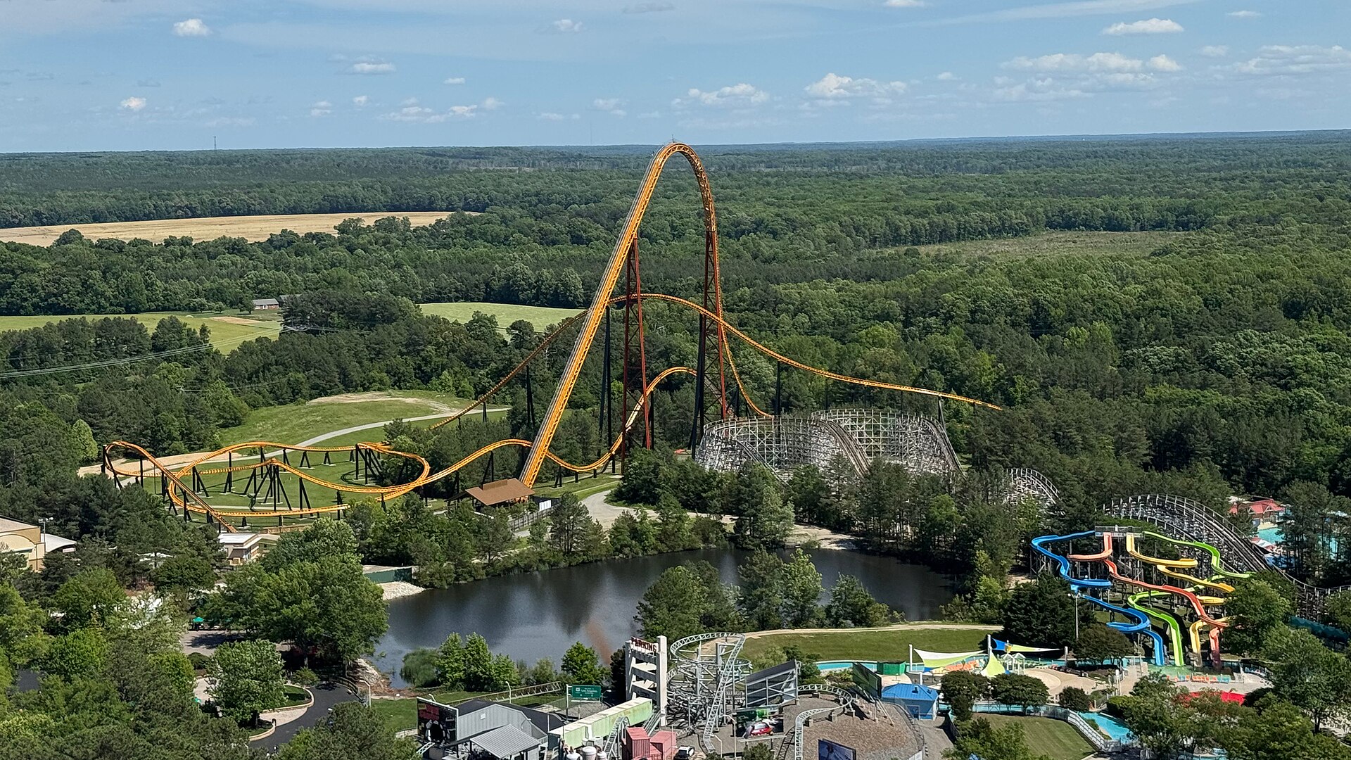 Best Roller Coasters in Virginia