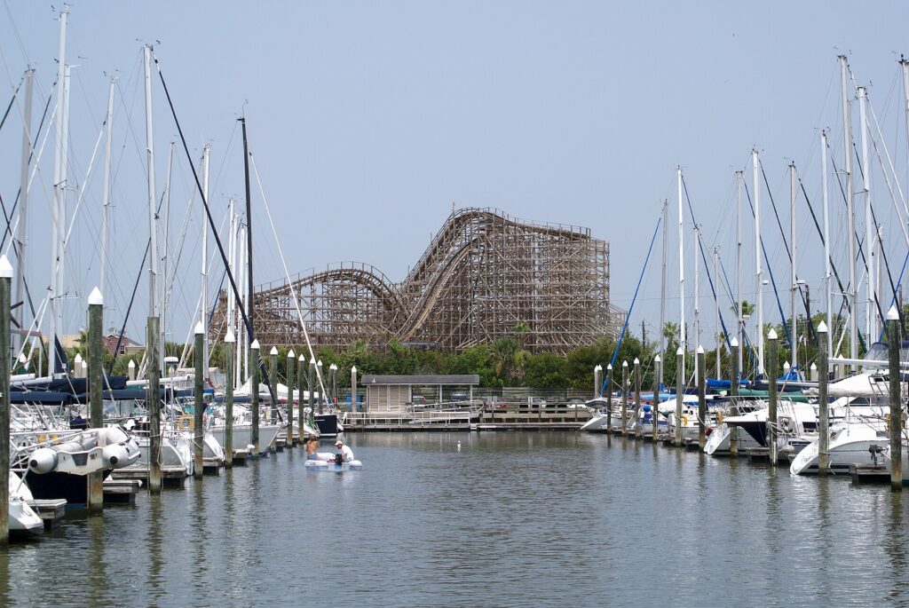 Boardwalk Bullet at Kemah Boardwalk
