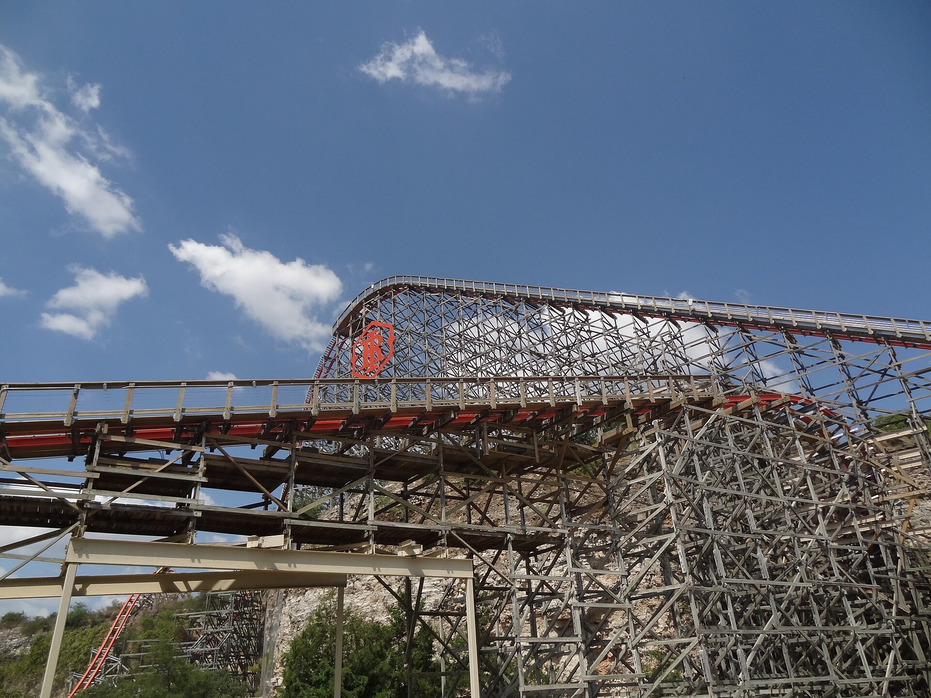 Iron Rattler at Six Flags Fiesta Texas