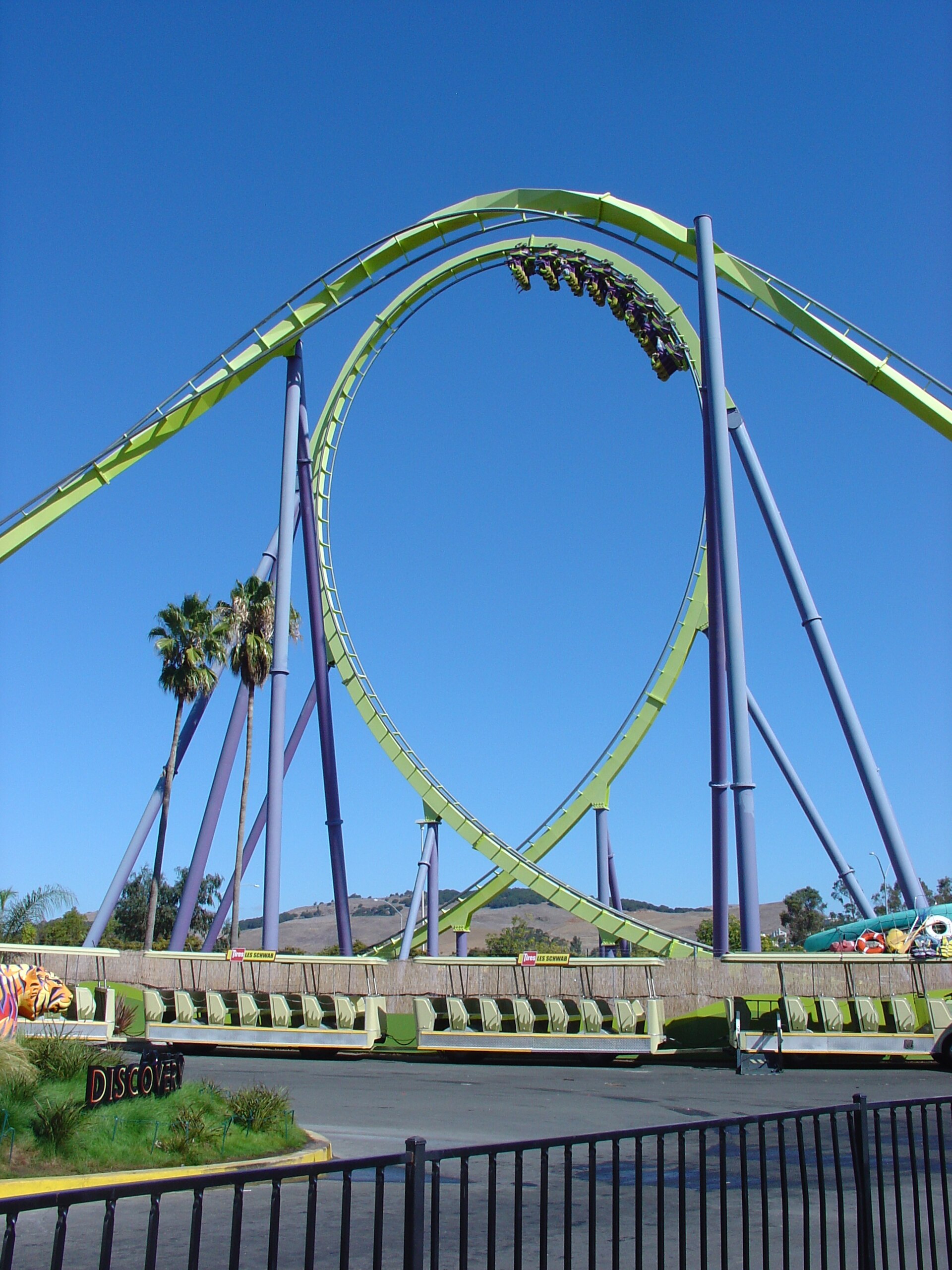Medusa at Six Flags Discovery Kingdom
