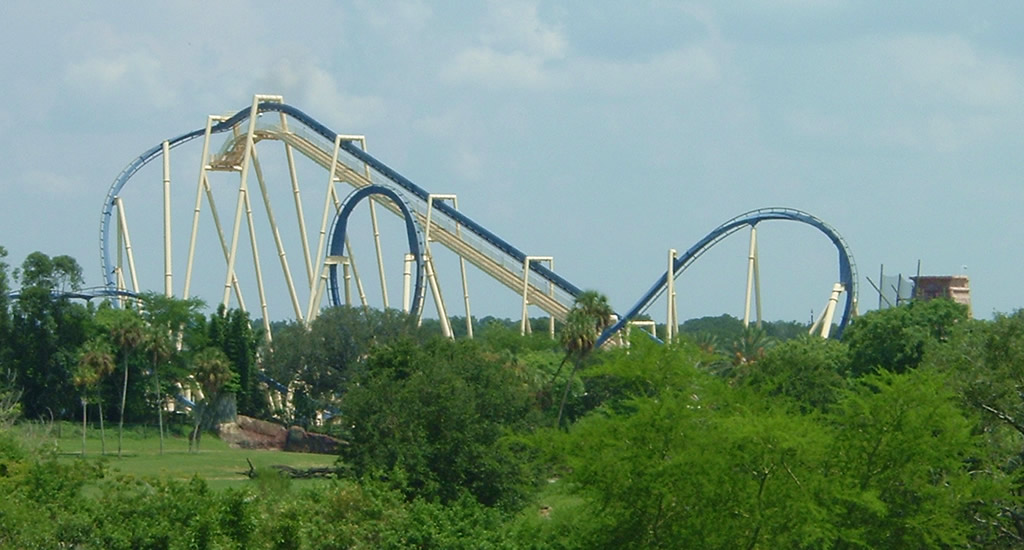 Montu at Busch Gardens Tampa Bay