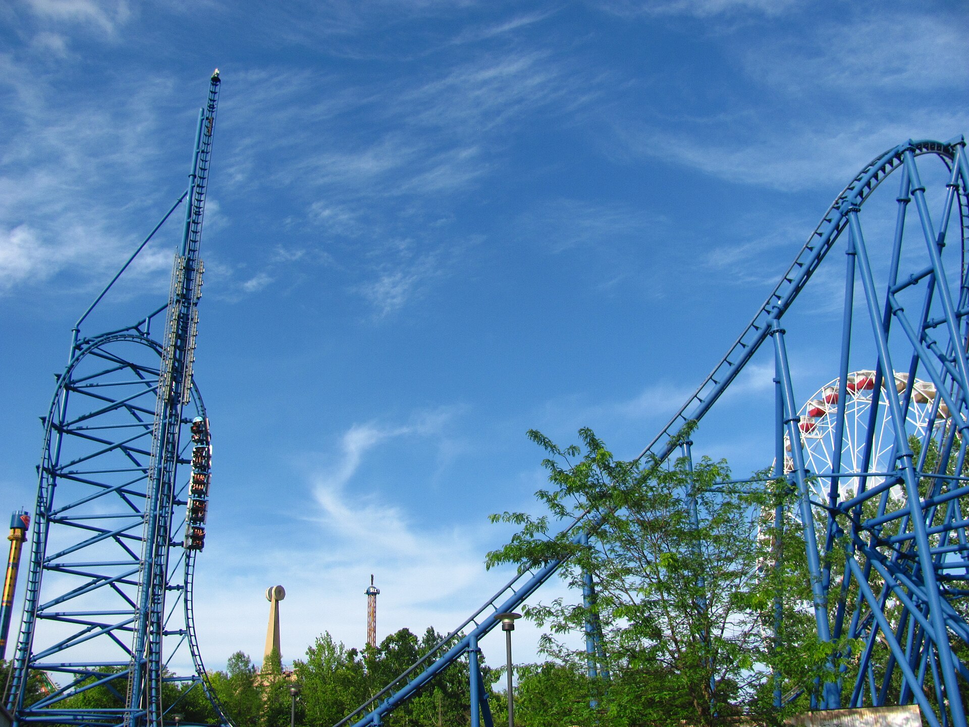 Mr. Freeze at Six Flags Over Texas