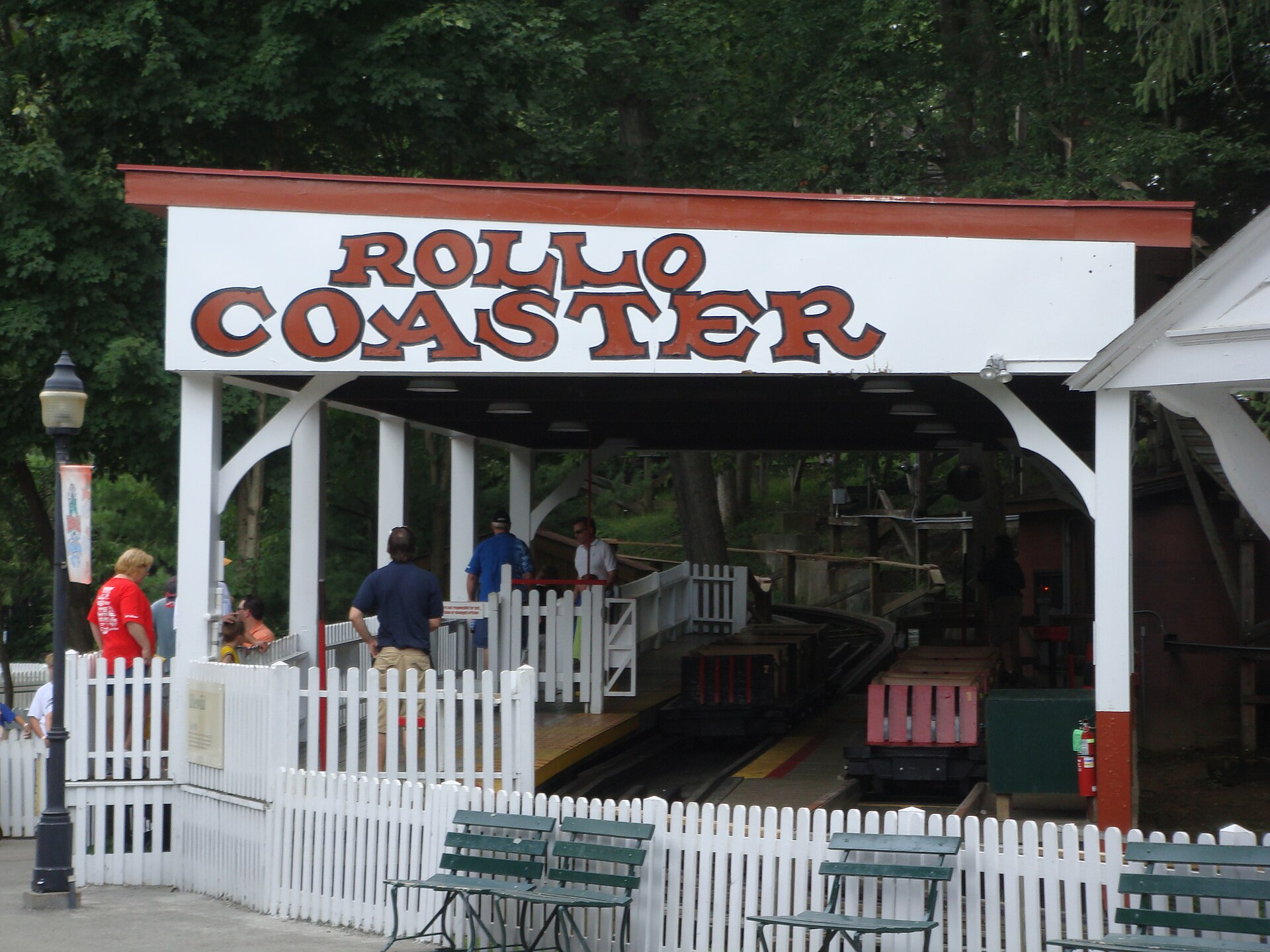 Rollo Coaster at Idlewild and Soak Zone