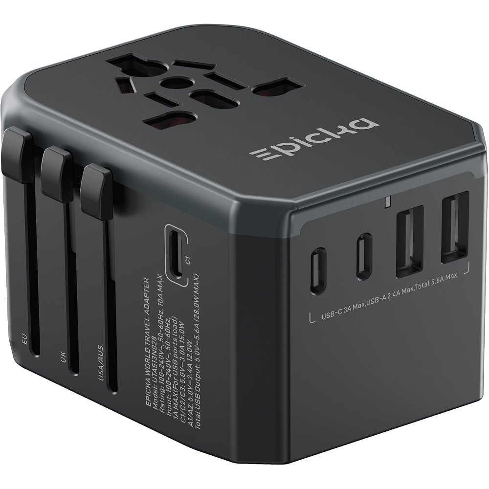 EPICKA Universal Travel Adapter
