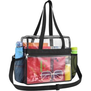 Clear Stadium Tote (12x6x12)