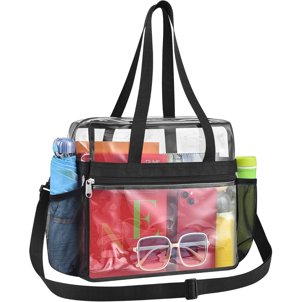 Clear Stadium Tote (12x6x12)