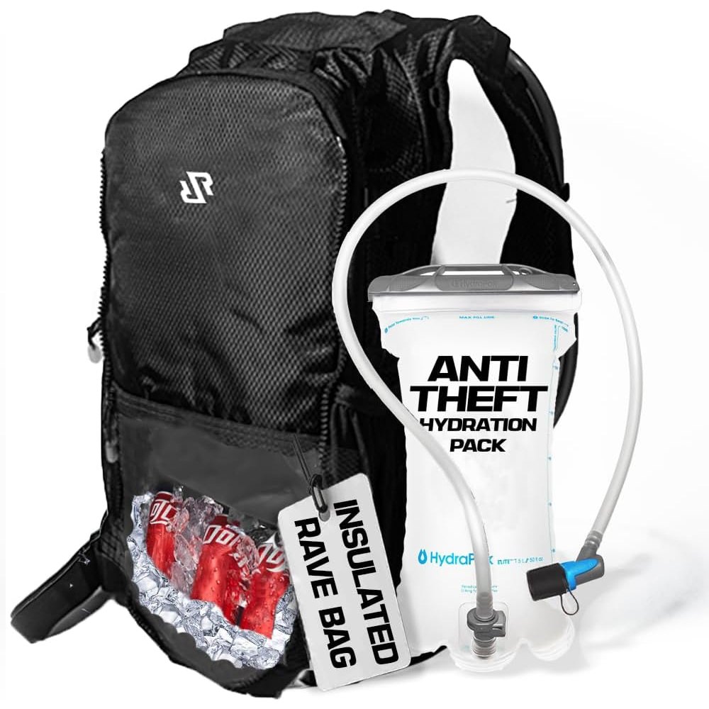 RaveRunner Anti-Theft Hydration Pack