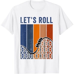 Vintage Roller Coaster Family Theme Park Tee