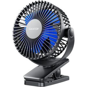 Gaiatop Clip-On Stroller Fan