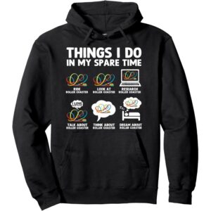 Roller Coaster Things Pullover Hoodie