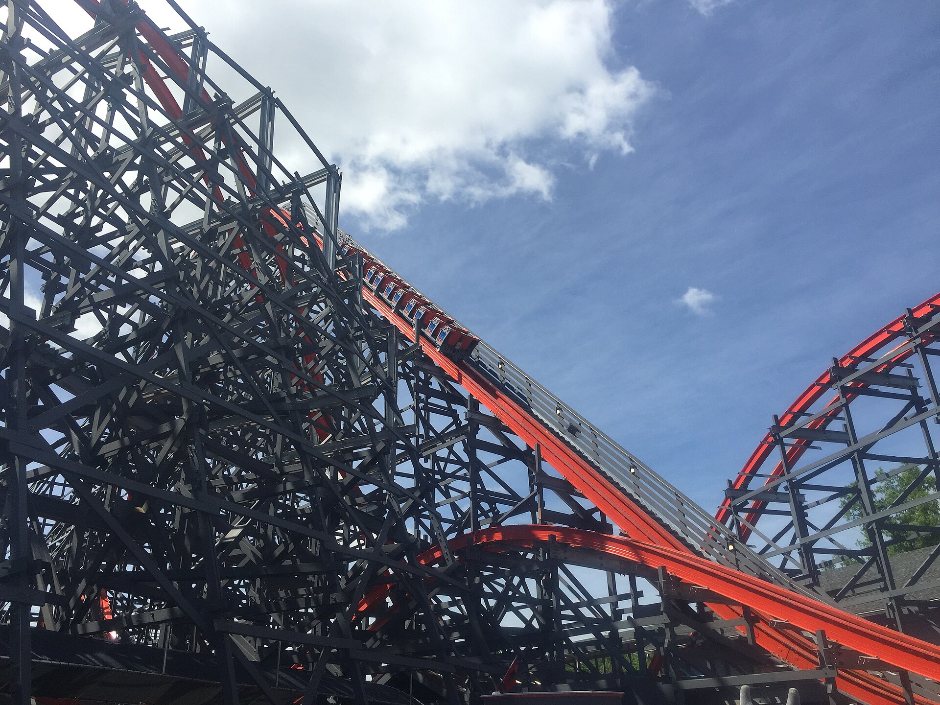 Wicked Cyclone at Six Flags New England