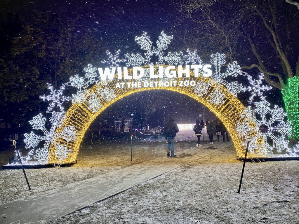 Wild Lights at Detroit Zoo