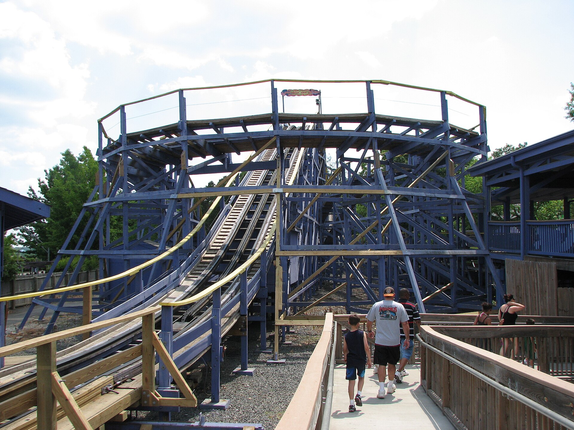 Woodstock Express at Carowinds