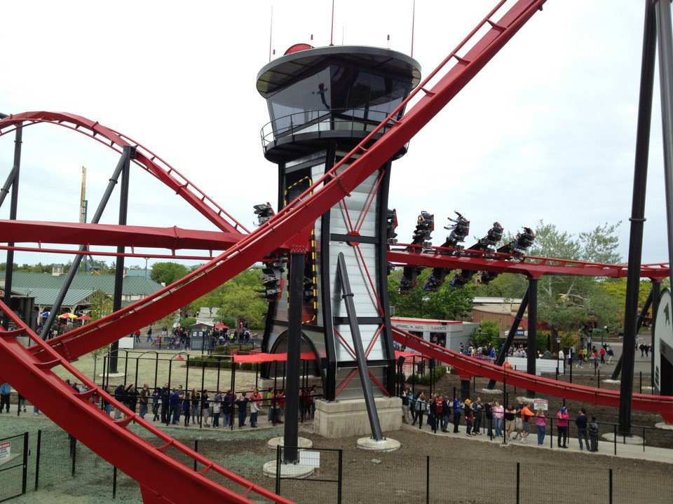 X-Flight at Six Flags Great America